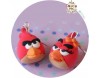 Cercei "Red Angry Birds" indragostite