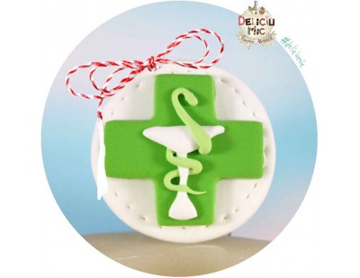 Martisor Brosa "Logo Farmacie"