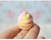 Martisor Pandantiv Vanilla & Strawberry Cupcake