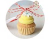 Martisor Pandantiv Lemon Cupcake