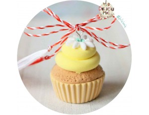 Martisor Pandantiv Lemon Cupcake