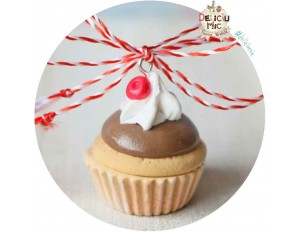 Martisor Pandantiv Chocolate Cupcake