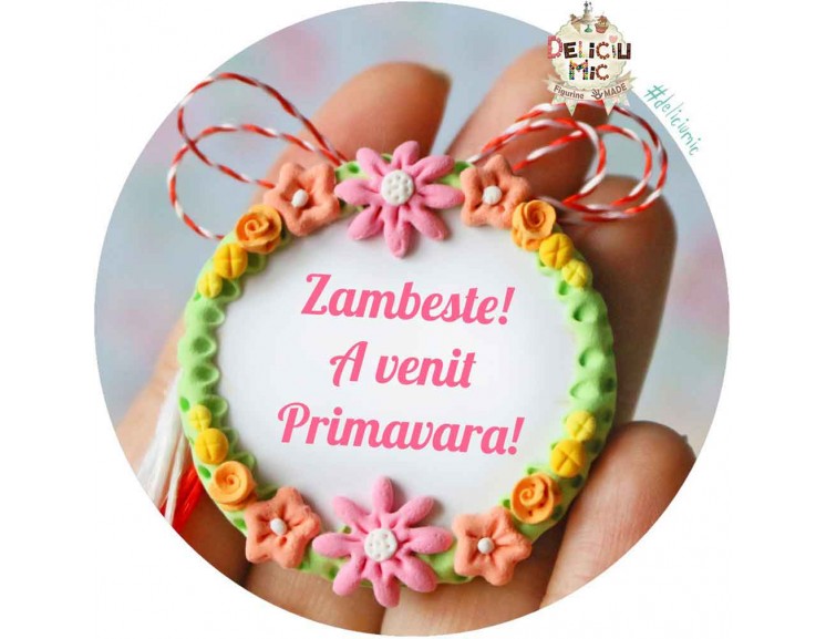 Martisor Personalizat Cu Text Poza