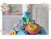 Lumanare de botez cu Bebe Strumf personalizat  (achizitionat separat)