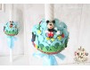 Lumanare botez "Clubul lui Mickey Mouse"