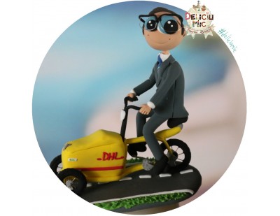 Figurina Aniversara Tricicleta DHL