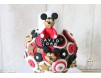 Lumanare de botez "Mickey Mouse" & insertii de iuta