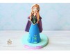 Figurina de tort pentru copii  - printesa Anna, Frozen