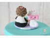Figurina de tort Bebe & Pisicuta Marie - pisicile aristocrate