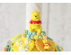 Marturie magnet Winnie the Pooh - personalizat cu numele bebelusului