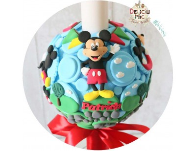 Lumanare botez Scurta "Clubul lui Mickey Mouse"