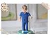 Figurina de tort aniversar - Doctor Veterinar