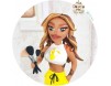 Figurina Personalizata " Make-up artist " cu pensule (18 cm inaltime)