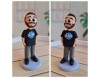 Figurina Personalizata " stand-up comedy " (18 cm inaltime)