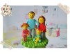 Figurine Tort Familie Lego