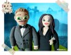 Figurine de tort personalizate Familia Addams