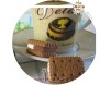 Cercei handmade - Biscuiti umpluti cu crema de vanilie si ciocolata