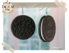 Cercei handmade biscuiti Oreo