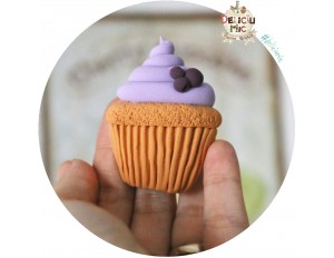 Brosa handmade - Cupcake de afine