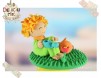 Figurina de tort pentru copii  - Micul Print si vulpita