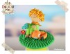 Figurina de tort pentru copii  - Micul Print si vulpita