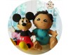 Figurina de tort pentru copii  - baietel alaturi de Mickey Mouse