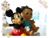 Figurina de tort pentru copii  - baietel alaturi de Mickey Mouse