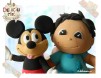 Figurina de tort pentru copii  - baietel alaturi de Mickey Mouse