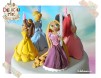 Figurina de tort Printesa Belle cu lumanare