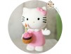Figurina de tort Hello Kitty cu cupacke si lumanare