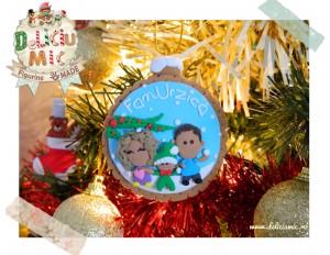 "A venit iarna!" - glob personalizat