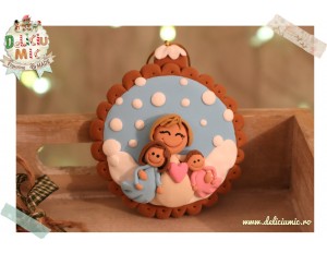 "O mama mandra!" - Glob personalizat pentru brad