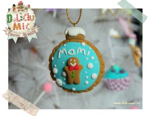 "Turta dulce pentru mami" - Glob personalizat pentru brad