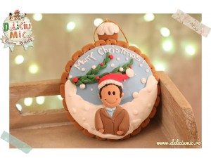 "Merry Christmas!" - Glob personalizat pentru brad