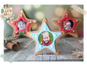 Decoratiune Rama Foto Steluta bleo "Twinkle Little Star"