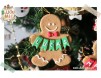 Decoratiune personalizata cu Numele "Christmas Gingerbread Man" 