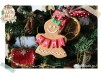 Decoratiune personalizata cu Numele "Christmas Gingerbread Woman" 