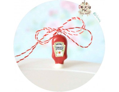 Martisor Medalion "Sticla de Ketchup"