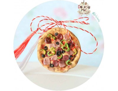 Martisor Medalion "Pizza"